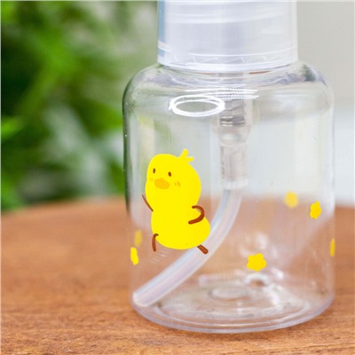 Дорожная бутылочка "Mini duckling", yellow (30 ml)