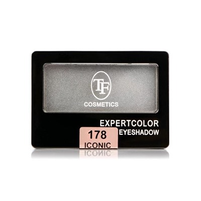 Тени для век TF Eyeshadow Mono Iconic, тон 178 серебристо-серый