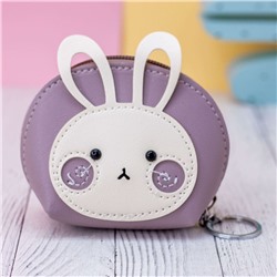 Кошелёк "Rabbit with cheeks", purple