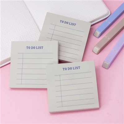 Блок для заметок "To do list", gray