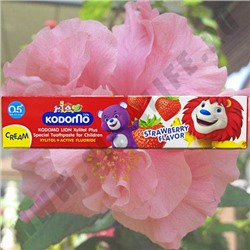 Детская зубная паста Клубника Kodomo Toothpaste Strawberry