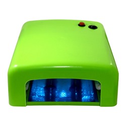 Лампа УФ для сушки ногтей Farres MF818-G зелёная