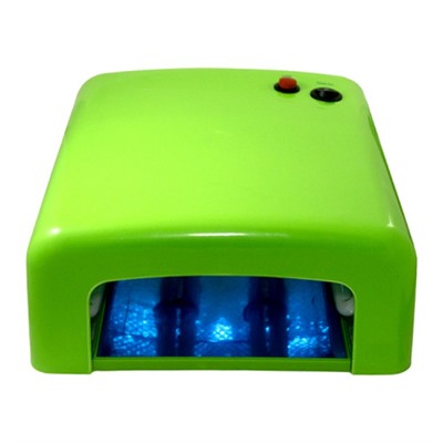 Лампа УФ для сушки ногтей Farres MF818-G зелёная