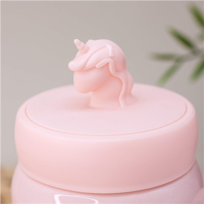 Кружка "Drancing unicorn magic", pink (460 ml)