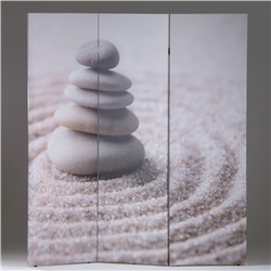 Ширма "Камни на песке", 160 × 150 см