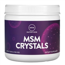 MRM, Кристаллы МСМ (метилсульфонилметана), 1000 мг, 200 г (7,05 унции)