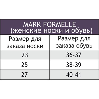 Mark Formelle, Женские носки в сетку Mark Formelle