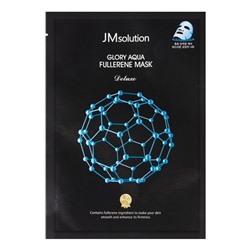 JMsolution Антиоксидантная тканевая маска с фуллереном и пептидами / Aqua Fullerene Mask, 30 мл