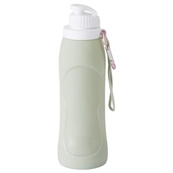 FJÄRMA ФЭРМА, Бутылка для воды, складная, зеленый, 23 см