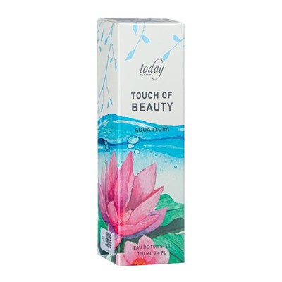 Туалетная вода женская Touch of Beauty Aqua Flora, 100 мл