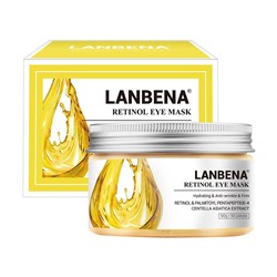 Original Тканевые патчи под глаза Lanbena Retinol Eye Mask 50 шт