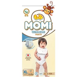 Подгузники-трусики MOMI Ultra Care, XL (12-20 кг), 38 шт