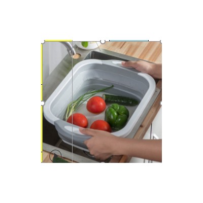 Складная разделочная доска для мытья и резки овощей