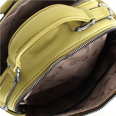 Сумка женская искусственная кожа VF-553038 (рюкзак change), 2отд, 4внут+4внеш/карм, лайм SALE 235693