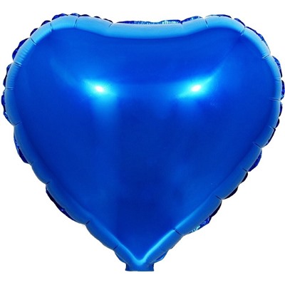 В0102-G шар фольга сердце син32\81