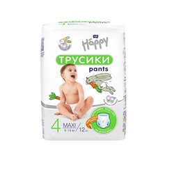 Подгузники-трусики "bella baby Happy" (8-14 кг), 12 шт