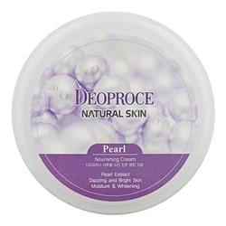 Deoproce Крем для лица и тела с экстрактом жемчуга / Natural Skin Pearl Nourishing Cream, 100 г