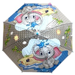 Зонт детский прозрачный с 3D рисунком п/автомат. Арт 276/3