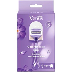 Станок для бритья женский Gillette (Жиллет) Venus Breeze, 3 кассеты