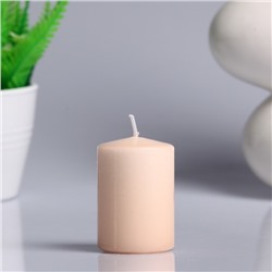 Свеча пеньковая ароматическая "Сандаловое дерево", 4х6 см