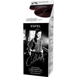 Краска для волос Estel Celebrity (Эстель Селебрити) 6/76 - Горький шоколад