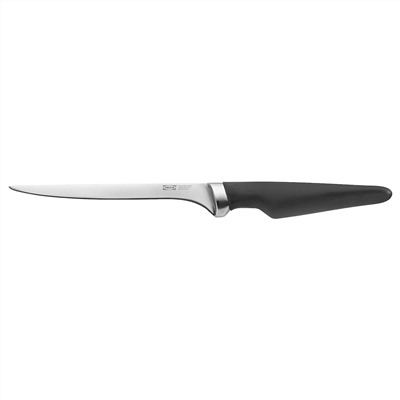 VÖRDA ВЁРДА, Филейный нож, черный, 17 см