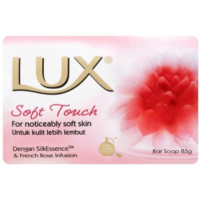 Мыло туалетное Lux (Люкс) Soft Touch Мягкое прикосновение, 85 г