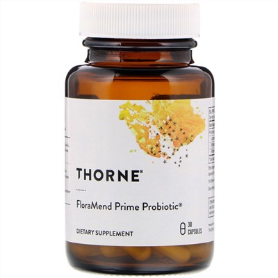 Thorne Research, FloraMend Prime Probiotic, 30 капсул