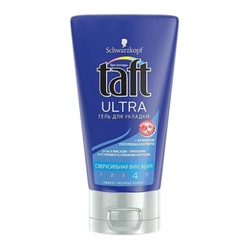 Гель для укладки волос Taft (Тафт) Ultra сверхсильная фиксация, 150 мл