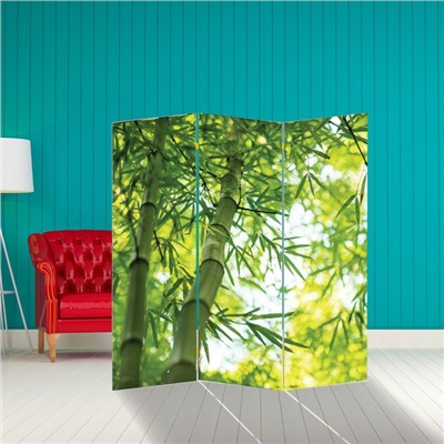 Ширма "Бамбук. Декор 3" 150 × 160 см