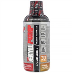 ProSupps, Dr. Jekyll Pump, без стимуляторов, апельсиновый шербет, 450 мл (15,2 унции)