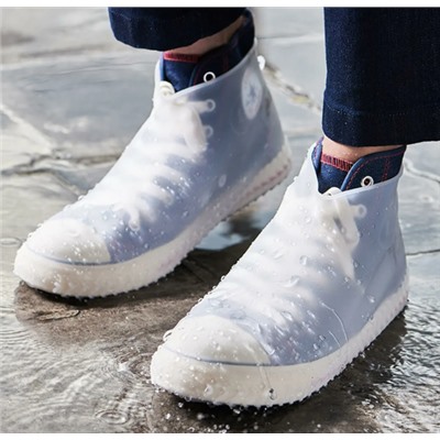 Силиконовые бахилы- дождевики для обуви