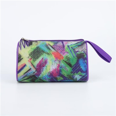 Косметичка-сумочка, отдел на молнии, цвет разноцветный
