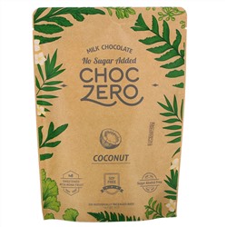 ChocZero, Milk Chocolate, Coconut, 6 Bars, 1 oz Each