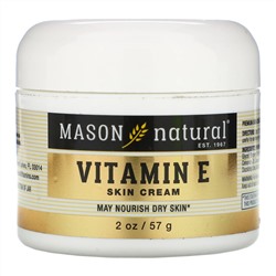 Mason Natural, Vitamin E Skin Cream, 2 oz (57 g)