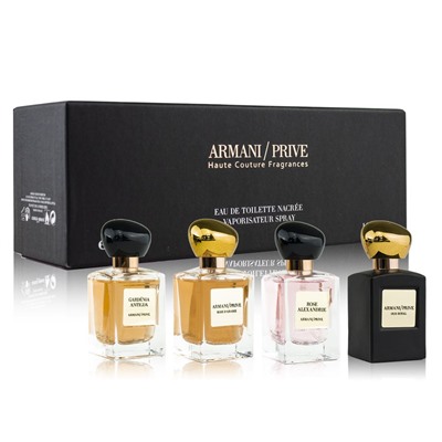Подарочный набор Armani Prive Black 4* 30 ml