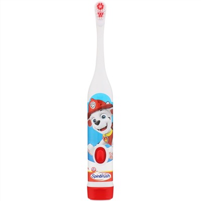 Arm & Hammer, Kid's Spinbrush, «Щенячий патруль», мягкая, 1 зубная щетка на батарейках