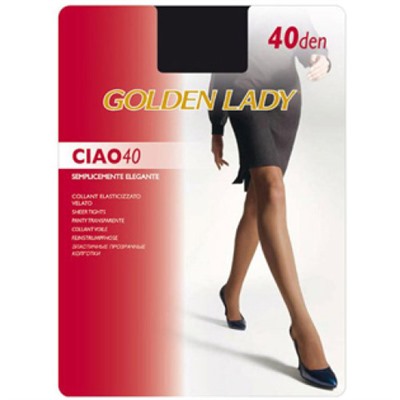 Колготки Golden Lady Ciao (Голден Леди) Visone (серый) 40 den, 3 размер