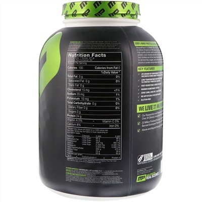 MusclePharm, Combat 100% Isolate, ваниль, 5 фунтов (2268 г)