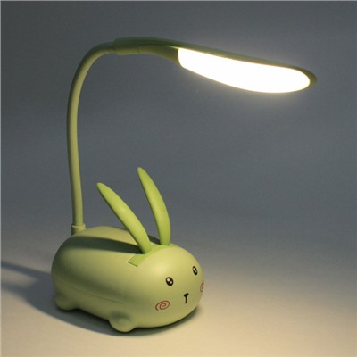 Настольная лампа "Marmalade-Зайчик" LED цвет зеленый