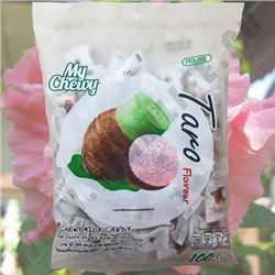 Молочные конфетки Таро My Chewy Milk Candy Taro 360 гр.