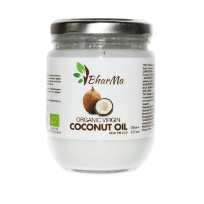 Кокосовое масло BharMa,(Coconat oil ), 200 мл