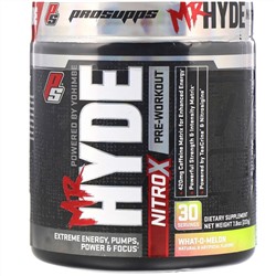 ProSupps, Mr. Hyde, Nitro X, предтренировочный комплекс со вкусом арбуза, 222 г (7,8 унции)