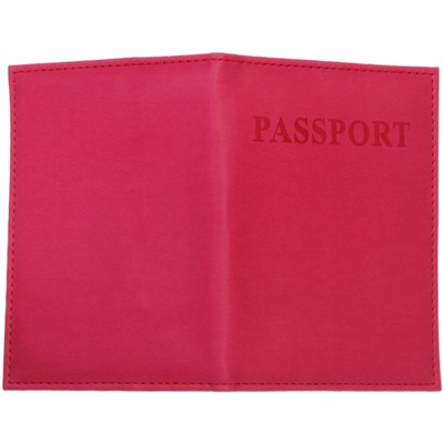 Обложка на паспорт "Классика", цвет сливовый