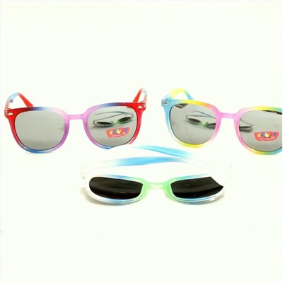 Солнцезащитные  детские очки, 240-10, Х-030, в ассортименте, арт.193.313