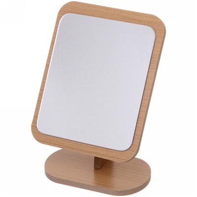 Зеркало настольное в деревянной оправе "High Tech - Fashion" прямоугольник, 15*19см