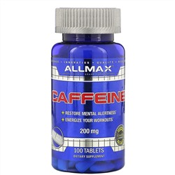 ALLMAX Nutrition, Кофеин, 200 мг, 100 таблеток