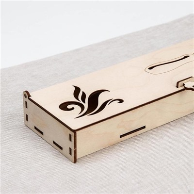 Ящик для хранения шампуров «Шашлычок», 70×9×4,5 cм
