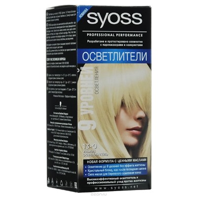 Краска syoss color 13-0