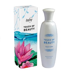 Туалетная вода женская Touch of Beauty Aqua Flora, 100 мл